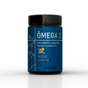 Ômega 3 - Alta Concentração 700mg EPA + 400mg DHA | Saúde Coração, Cérebro e Imunidade