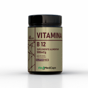 Vitamina B12 500mcg - Energia, Disposição e Sistema Nervoso